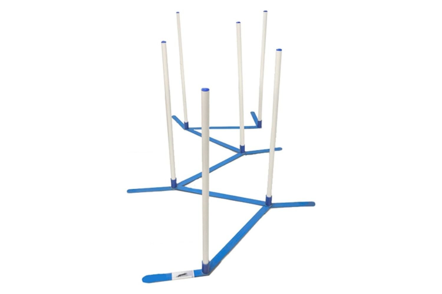 Cool Runners Agility Weave Poles Adjustable 6 Pole Set