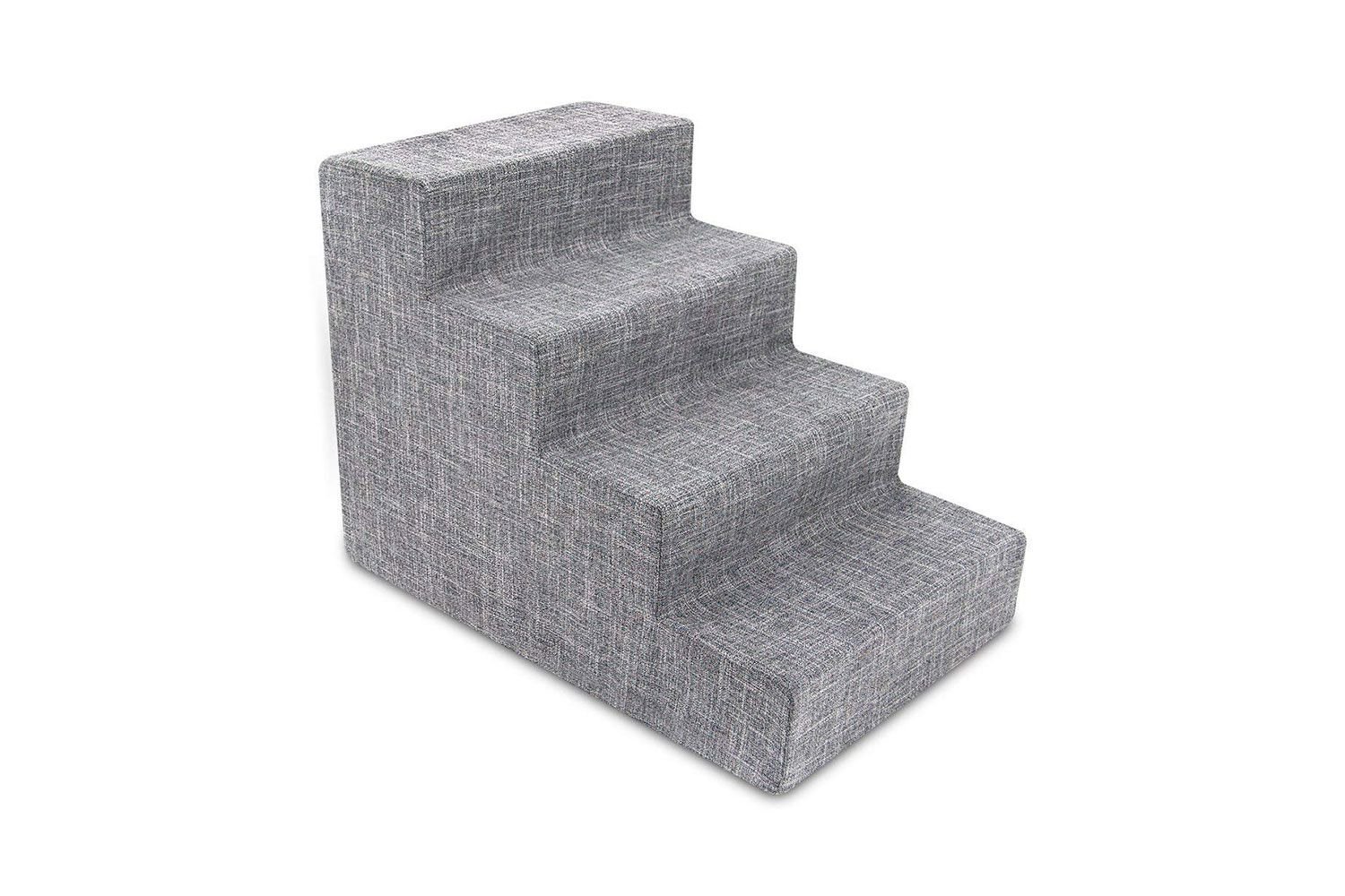 Best Pet Supplies Linen & Foam Cat & Dog Stairs