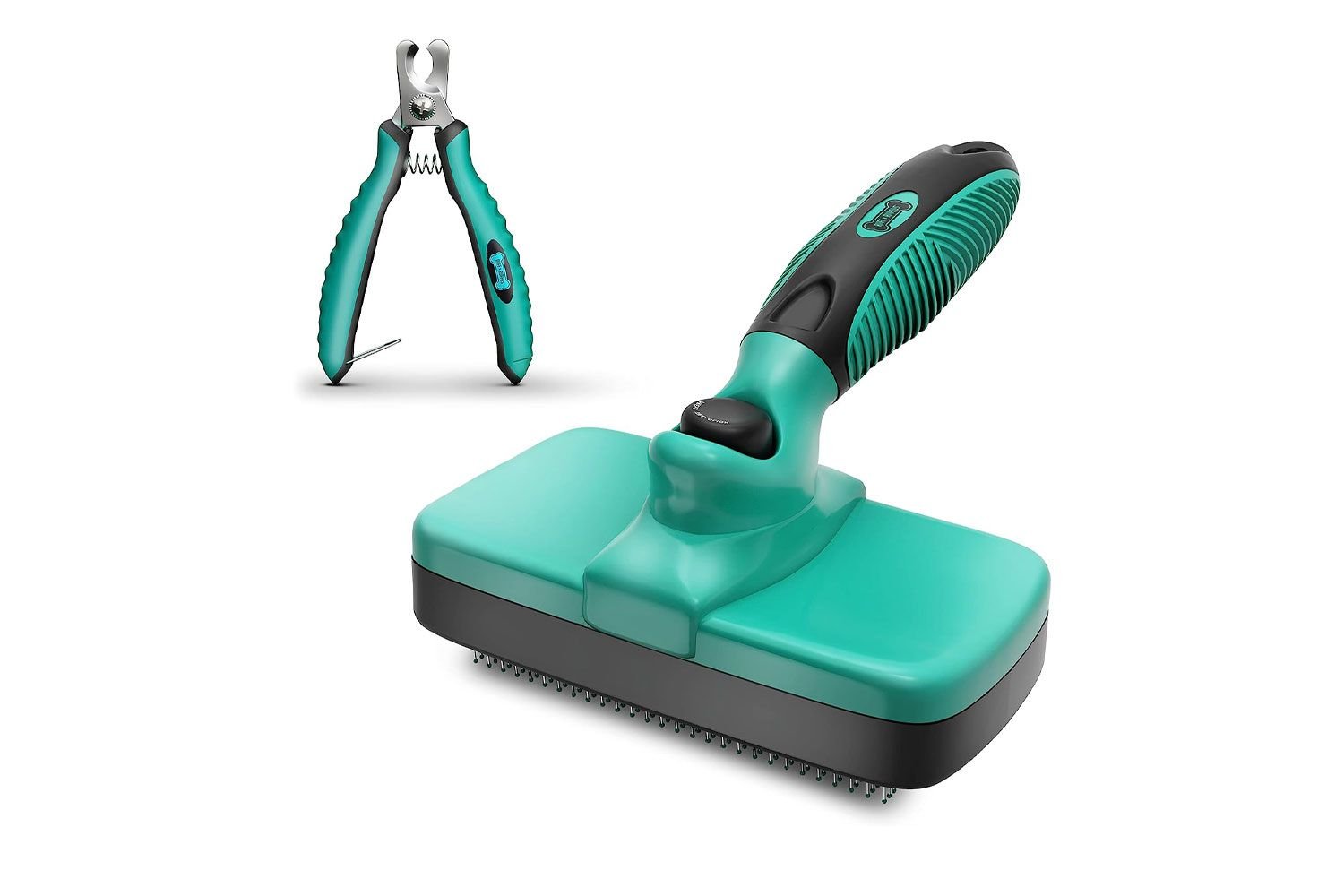 Ruff 'N Ruffus Self-Cleaning Slicker Brush