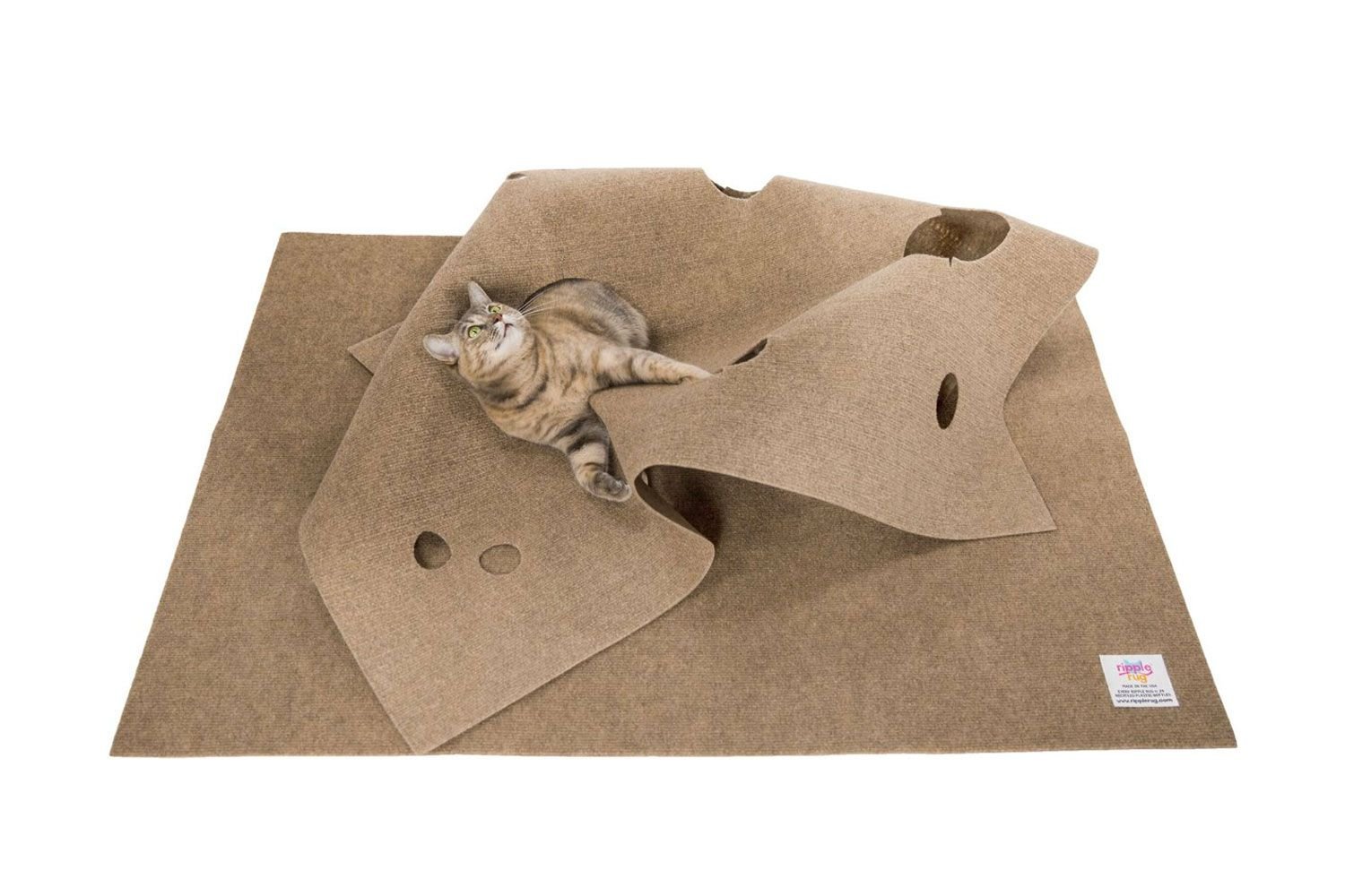 SnugglyCat Ripple Rug Cat Activity Play Mat