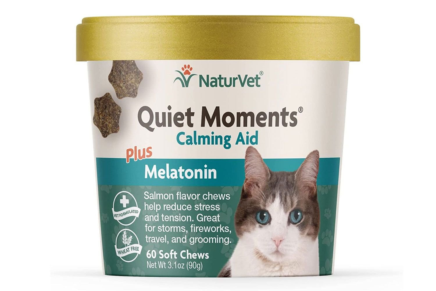 NaturVet Quiet Moments Calming Aid Plus Melatonin