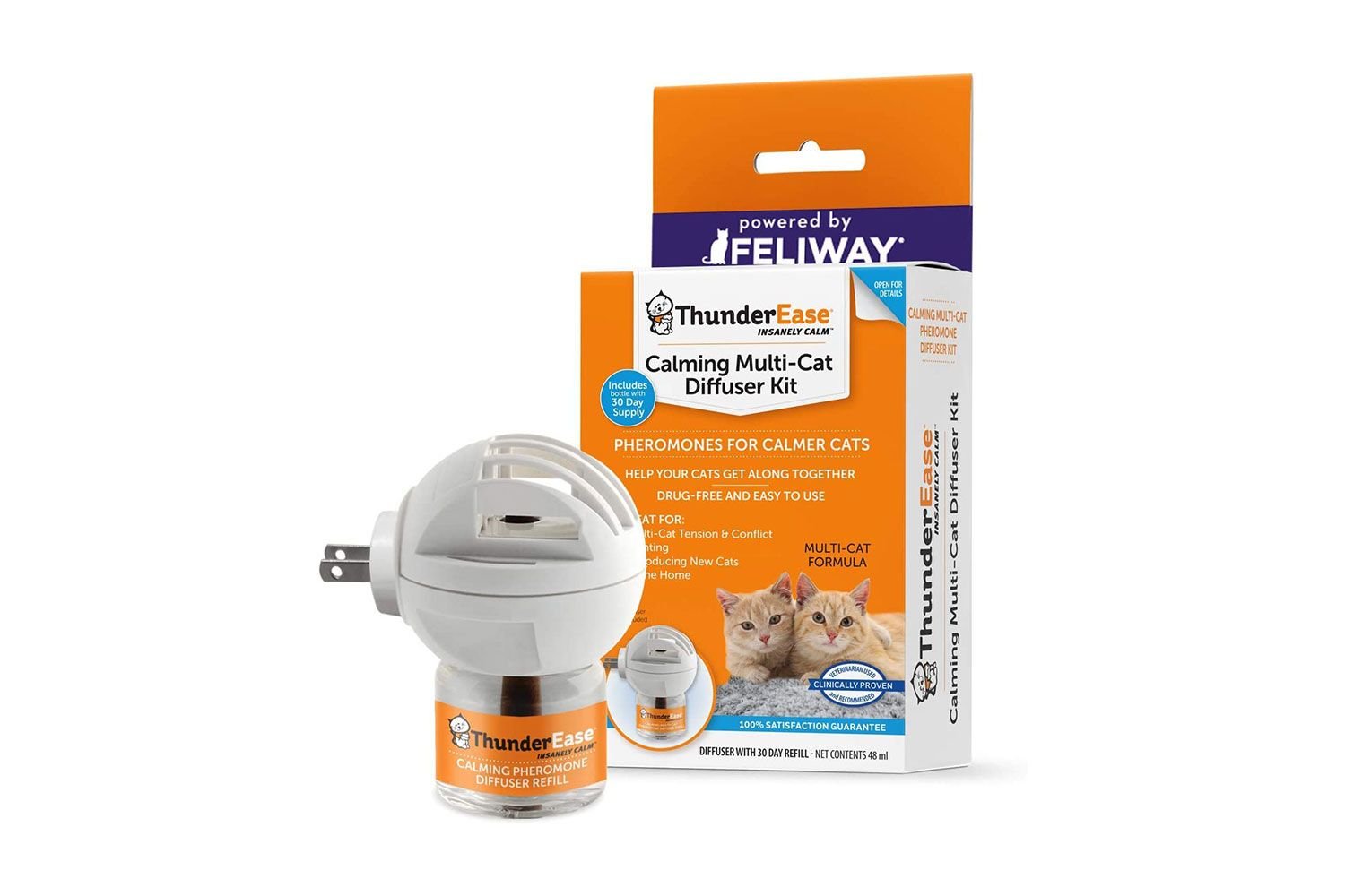 ThunderEase Multicat Calming Pheromone Diffuser