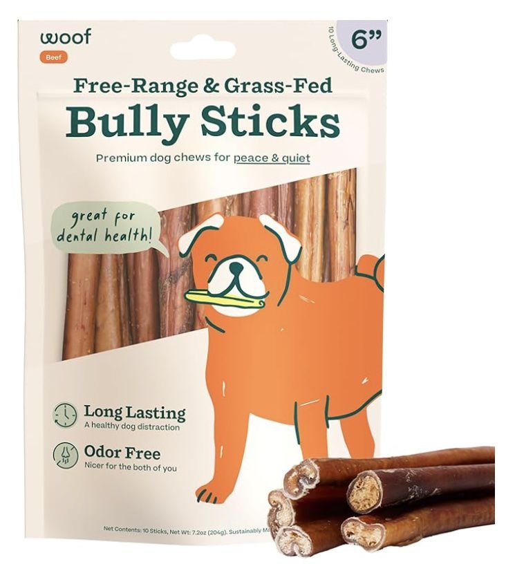 Woof Free-Range Bully Sticks
