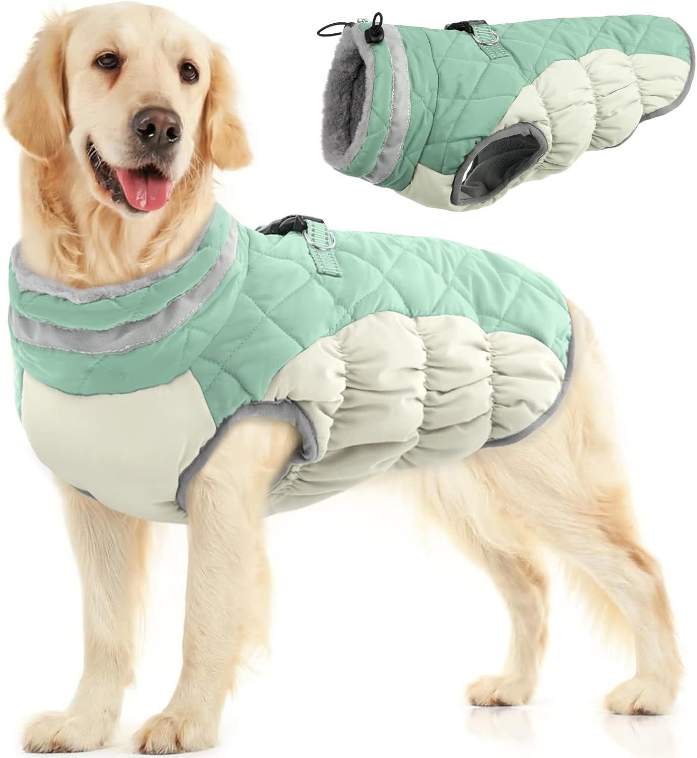 insulated dog jacket