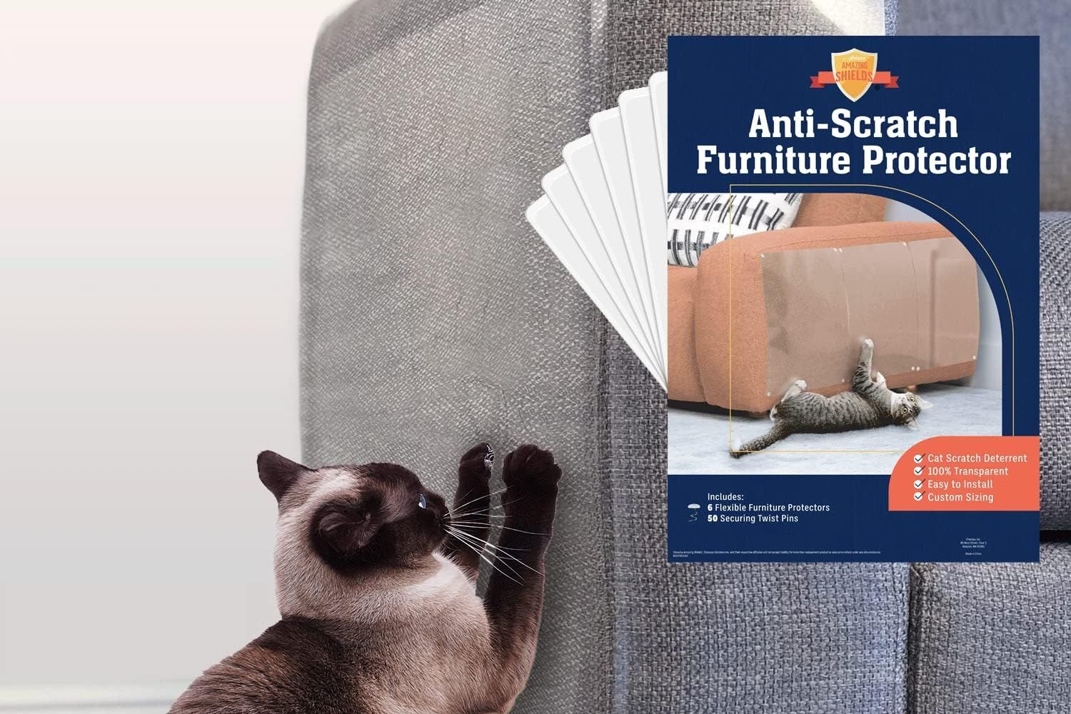 Amazon Stelucca Amazing Shields Cat Scratch Deterrent
