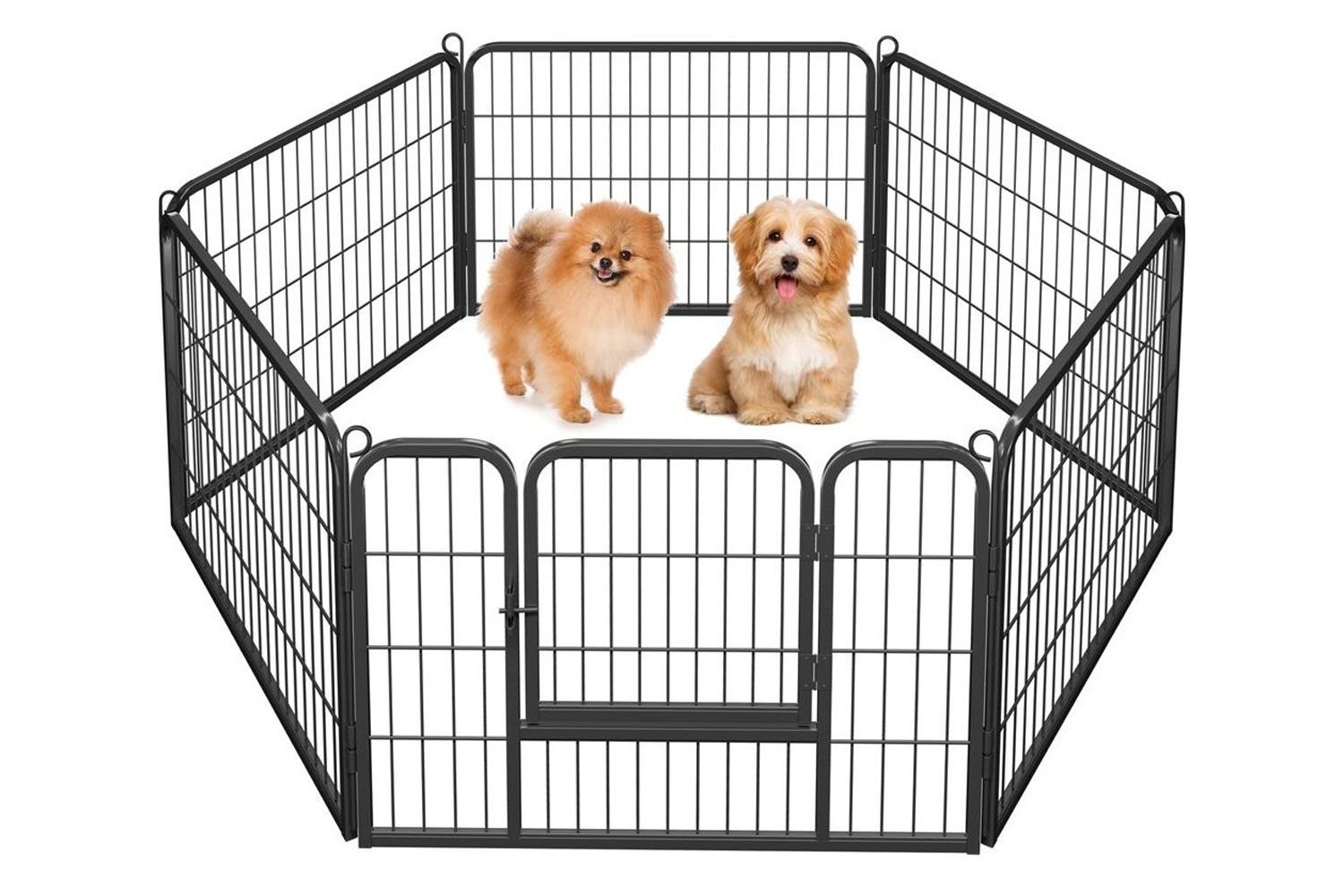 Yaheetech Heavy Duty Metal Dog & Cat Playpen