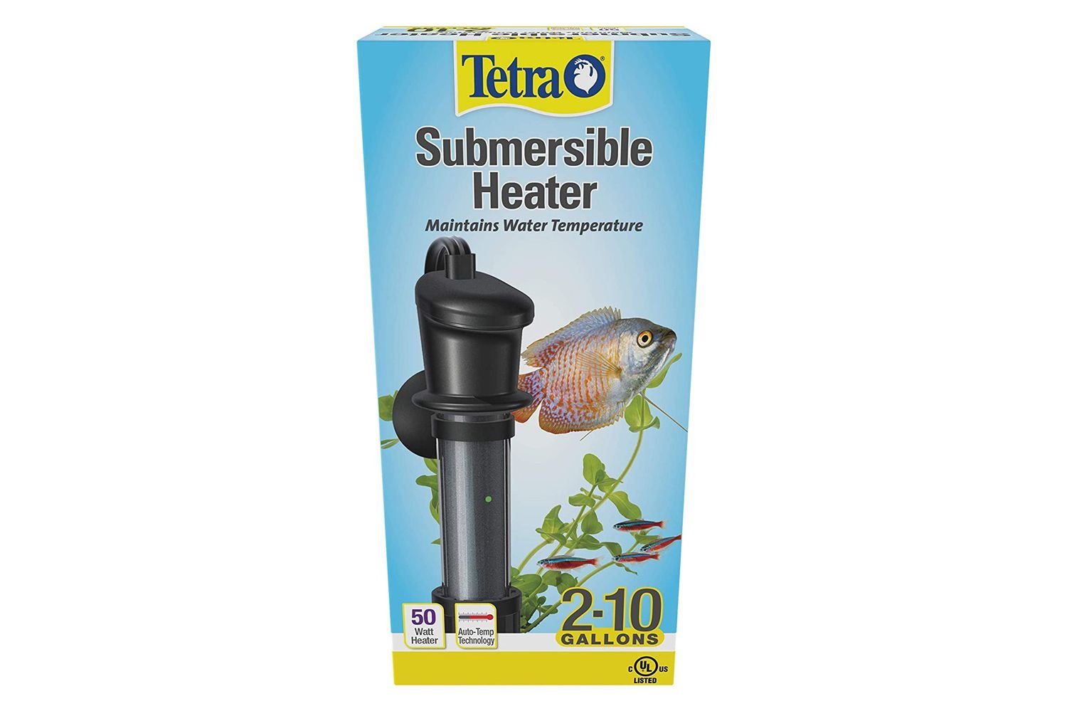 Amazon Tetra HT Submersible Aquarium Heater With Electronic Thermostat
