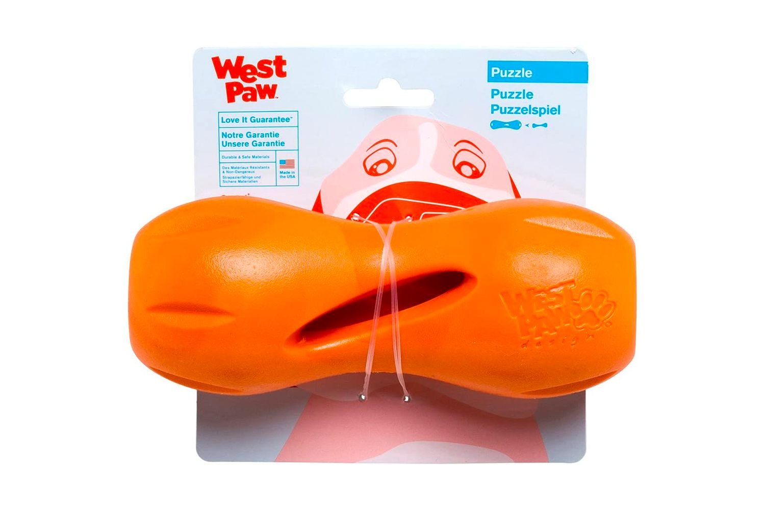 West Paw Zogoflex Qwizl Dog Puzzle Treat Toy