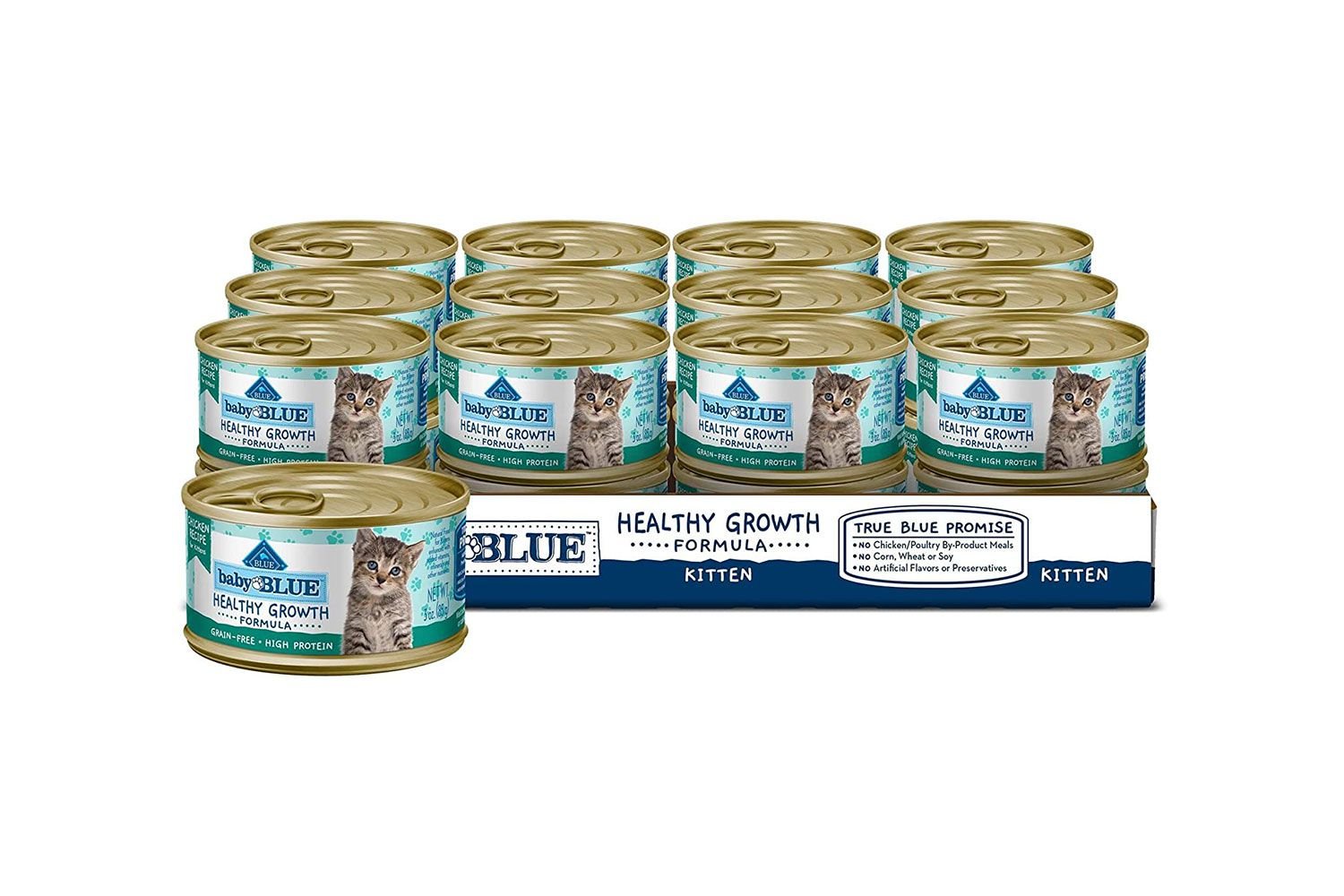 Blue Buffalo Baby Blue Healthy Growth Formula Kitten Wet Food