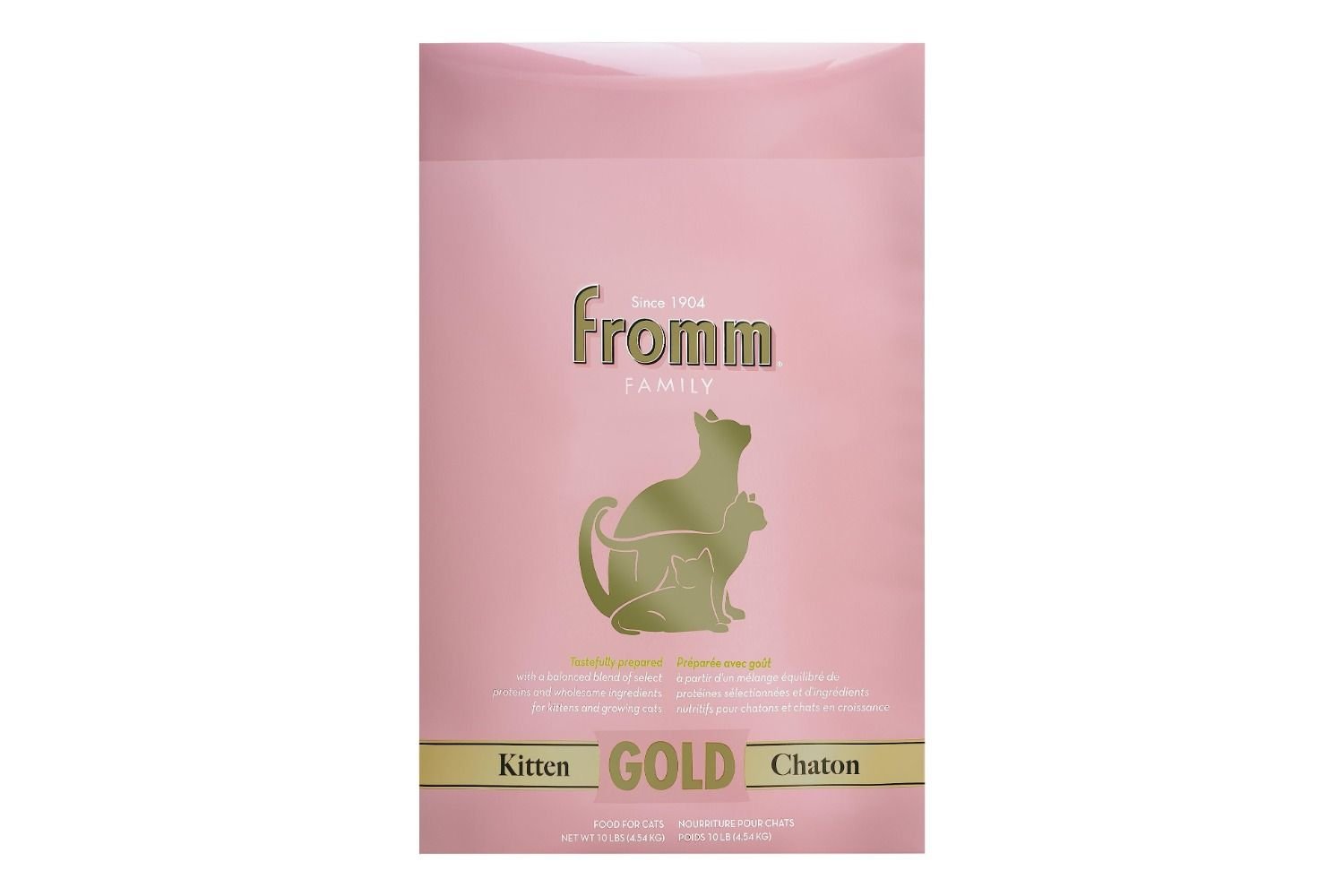 Fromm Kitten Gold Dry Cat Food - Premium Cat Food for Kittens & Pregnant or Nursing Cats - Chicken Recipe - 10 lb