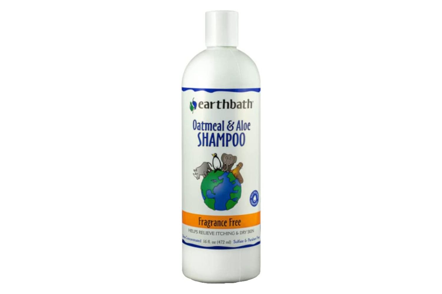 Earthbath Fragrance-Free Oatmeal & Aloe Pet Shampoo