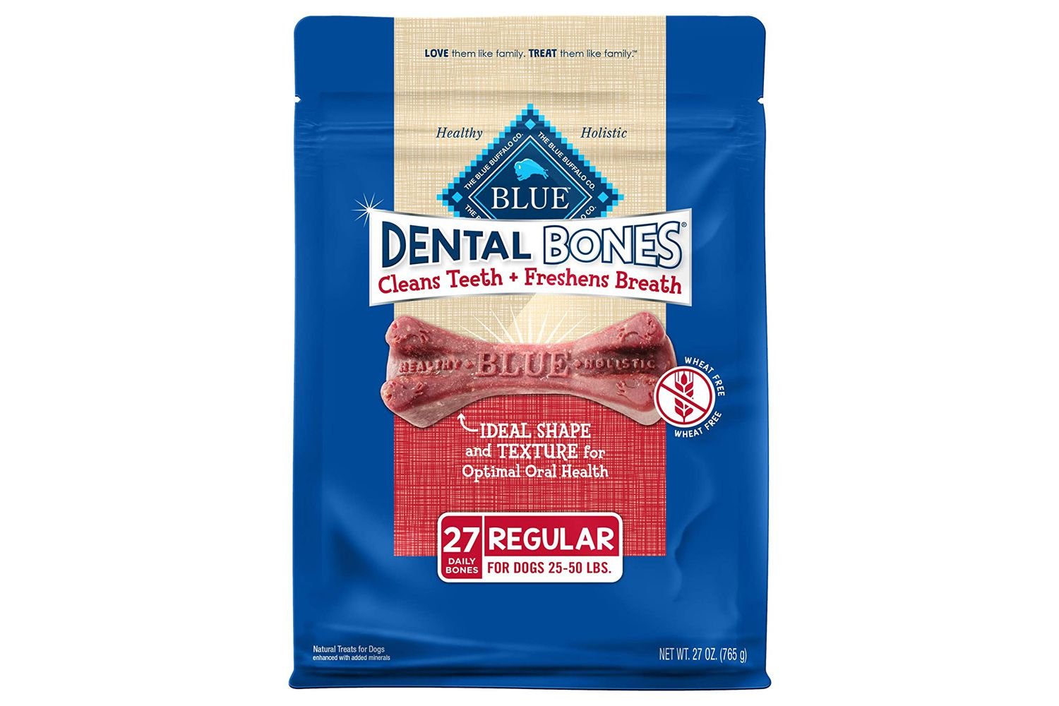 Blue Buffalo Dental Bones All Natural Dog Treats