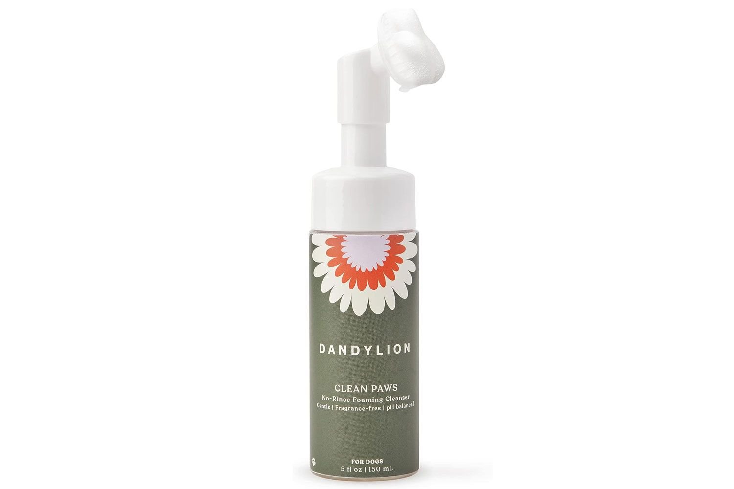 Dandylion Clean Paws No-Rinse Foaming Cleanser