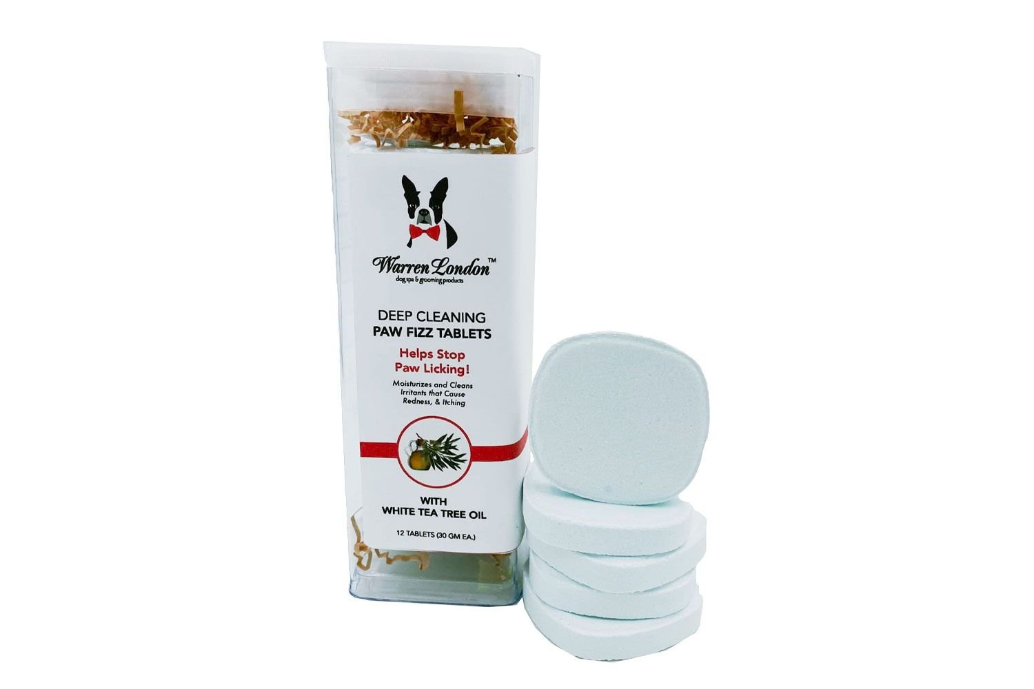 Amazon Warren London Deep Cleaning Dog Paw Fizz Tablets