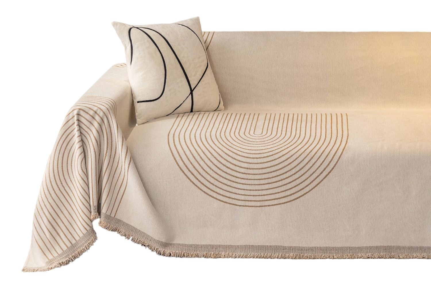 Slashop Reversible Comfort Sofa Couch Cover